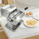 Mztogr Pasta Maker Machine With 9 Adjustable Thickness Settings 2 In 1