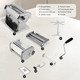 Mztogr Pasta Maker Machine With 9 Adjustable Thickness Settings 2 In 1
