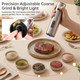 Zrzk Electric Salt And Pepper Grinder Set Pepper And Salt Shakers Auto