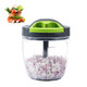 Zhang Xiao Quan Since 1628 Manual Vegetable Chopper Hand String Onion Cutter Garlic Mincer Manual Food 900Ml Green