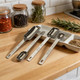 Wahmla Stainless Steel Measuring Spoons Set Of 7 With Leveler Long Handle Set Of 7 Stainless Steel