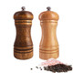 Ouktor Salt And Pepper Grinders SetOuktor Manual Wooden Salt And Pepper Mills 5.5Inch