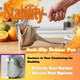 Bfbfrangible Heavy Duty Manual Lemon Squeezer No PreCutting Whole Fruit Citrus Juicer Orange