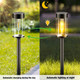 Nipify Led Solar Pathway Lights Outdoor, 8 Pack Waterproof Solar Powered Yard Lighting, Auto On/Off Solar Walkway Light