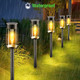 Nipify Led Solar Pathway Lights Outdoor, 8 Pack Waterproof Solar Powered Yard Lighting, Auto On/Off Solar Walkway Light
