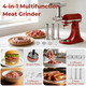Jorivel Meat Grinder and Meat Tenderizer Attachments Compatible With Kitchenaid Stand Mixer