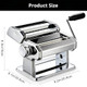 Metluck Pasta Maker Metluck Stainless Steel Pasta Machine Manual Roller Pasta Maker Stainless Steel
