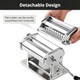 Metluck Pasta Maker Metluck Stainless Steel Pasta Machine Manual Roller Pasta Maker Stainless Steel