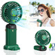 Portable Fan, Mini Fan Personal Fan Handheld Fan Usb Rechargeable Small Fan Foldable Desk Fan 5000Mah Battery 16H Max Cooling