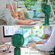 Portable Fan, Mini Fan Personal Fan Handheld Fan Usb Rechargeable Small Fan Foldable Desk Fan 5000Mah Battery 16H Max Cooling