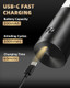 Jasee Electric Salt And Pepper Grinder Set Rechargeable Automatic Salt And Pepper