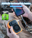 4In1 Clip On Waist Fan, Strong Airflow Portable Neck Fan HandsFree Mini Personal Cooling Fan 23H Long Working Time Prevent