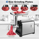 Casuenia Electric Meat Grinder Max] Meat Grinder Heavy Duty For Home 3200W Stainless Steel