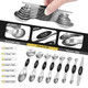 Kelofko Measuring Cups And Magnetic Measuring Spoons Set Stainless Steel8 Measure Cups 16 Pieces
