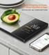 Kuaivo Smart Nutrition Food Scale With Led Display Tracks Calories Fat Carbs 1G