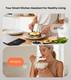 Kuaivo Smart Nutrition Food Scale With Led Display Tracks Calories Fat Carbs 1G
