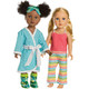 Wrights Simplicity 18 Doll Clothes To Cut and Sew Sleepover
