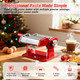 Sailnovo Pasta Maker Machine 180 Roller Pasta Maker 9 Adjustable Thickness Settings Red