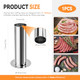 Nbbiww #22 Meat Grinder Stuffing Tubes Ground Meat Bag Stuffer Stainless Steel 2 Inch Stainless Steel