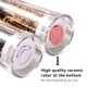 Daily Treasures Acrylic Pepper Grinder Wooden Mill VisibleRefillable Pepper Grinder With Adjustable ScrewSalt 8 Inches 2 Pack