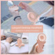 Oatsbasf Small Portable Fan, Neck Fan 108°Rotating Free Adjustment, Rechargeable 2000 Mah, Tthree Levels Of Wind Adjustment, Usb