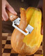 Yrakozin MultiFunctional Vegetable Peeler With Wooden Handle 1 Pack Stainless Steel