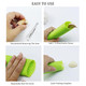 Manjia Garlic Press And Peel Set Stainless Steel Rust Proof Garlic Mincer Stainless Steel