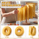 Teecyhooo Pasta Making Tools Kit Include Wood Threaded Rolling Pins 3 Size 15 Pcs