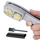 Anerong Garlic Press 2In1 Mincer Crusher And Slicer With Peeler and Brush
