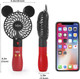 Hand Held Fan,Cartoon Fan Portable Hand Held Usb Rechargeable Fans With 3 Adjustment Speeds,Battery Operated Electric Powered Min