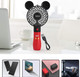 Hand Held Fan,Cartoon Fan Portable Hand Held Usb Rechargeable Fans With 3 Adjustment Speeds,Battery Operated Electric Powered Min