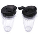 Buecmue Blender Cup With Lid Cups For Ninja Auto Iq Bl480 24 Oz 2 Pack
