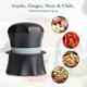Bxgnip Garlic Crusher Garlic Press Also For Ginger Nuts Chili Herbs Twist