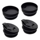 Cxq Top Lid And Snap Seal LidCompatible With Ninja Mega Kitchen 16Oz 770W