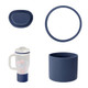 Sinbana Parts Compatible With Ninja Blendboss Personal Blender Silicone Gasket O 3Pcs