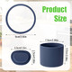 Sinbana Parts Compatible With Ninja Blendboss Personal Blender Silicone Gasket O 3Pcs