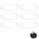 Hufopik Gaskets 3.22 In Suitable For Ninja Rubber Gasket Parts Seal 6 Pcs 1100W