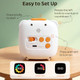MandG Digital Timer For Kids 99 Min Visual Timers With Alarm Rechargeable