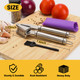 Burlihome Garlic Press Mincer 304 Stainless Steel Garlic Press With Garlic Peeler Stainless Steel