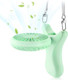 Outxe Personal Necklace Mini Fan 3000Mah HandsFree Portable Fan Usb 3 Settings, Folding Electric Cooling Fan Handheld Fan
