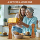 Debetool Wooden Salt And Pepper Grinder Set With Stand