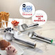 Zeroll Size 20 In Silver 1020 Original Ice Cream Unique Liquid Filled Silver