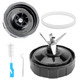 Bkfolium 1Pack 6 Female Fins Extractor Blade Assembly For Ninja 4In/ Blender 10Cm 1Pack