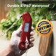 Thermomaven Professional Digital Meat Thermometer Ultra Fast 0.5 Sec Instant Read Nist Red