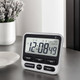 Mlwshr Digital Dual Kitchen Timer With Strong Magnet24Hour Countdown and StopwatchLoud Alarm12/24