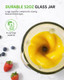 Gdor Blender For Smoothies And Shakes Glass Jar and ToGo Cup Combo 52 Oz 1200W