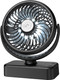 Portable Camping Fan, Small Tent Fan With Hanging Hook, 40 Working Hours Rechargeable Usb Battery Fan With Led Lights For Desk Portable Camping Fan, Small Tent Fan With Hanging Hook, 40 Working Hours Rechargeable Usb Battery Fan With Led Lights For Desk
