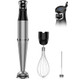 Zkbhome Immersion Blender Handheld 3 In 1 Corded Stick Hand Blenders For 1100W