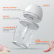 Bsjymjiaju Portable Electric Garlic Chopper Large Volume Cordless Mini Food Processor With 450Ml Stainless Steel