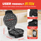 Novalife Waffle Maker 7 Stainless Steel
